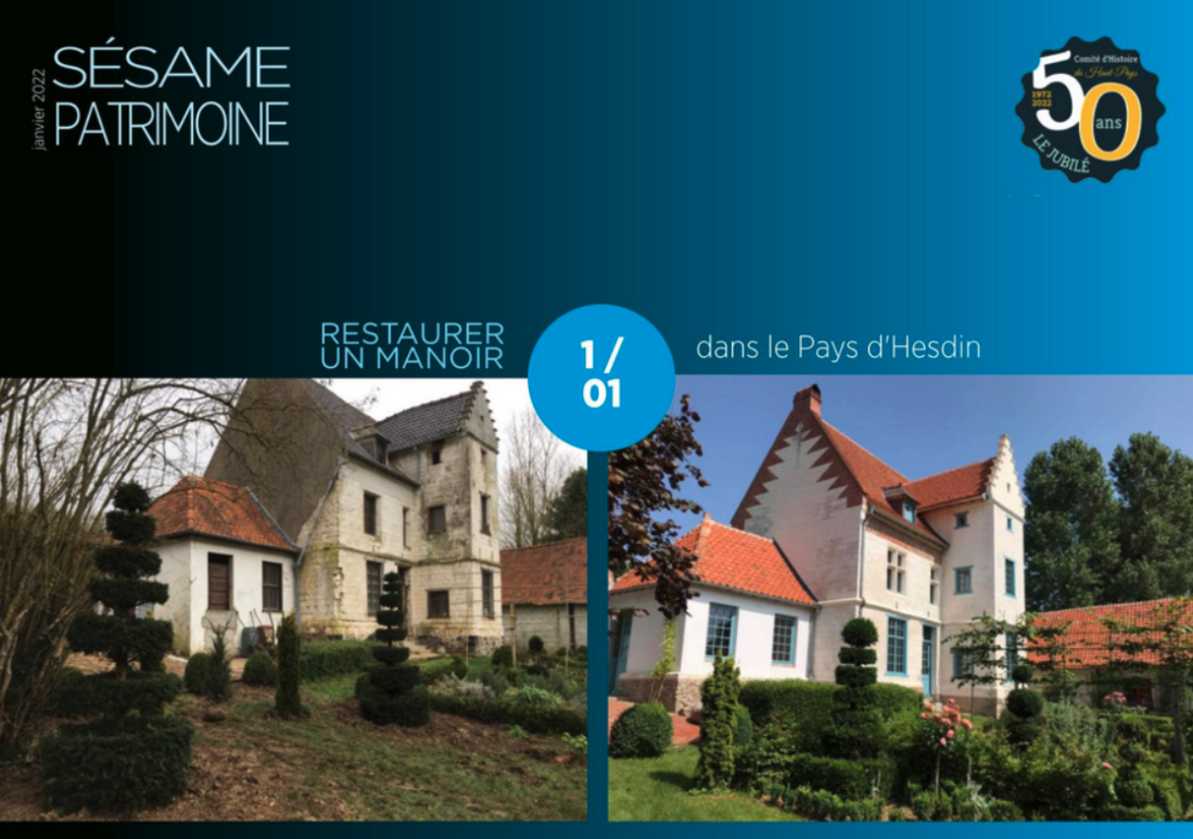 Restaurer un manoir dans le Pays d'Hesdin