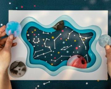 Constellations à la lampe torche
