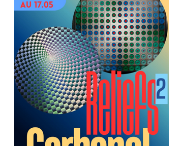 L'exposition « Reliefs² » (Reliefs au carré)