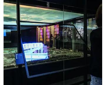 Le plan-relief de Calais en 1900 s'anime d'hologrammes