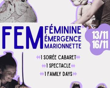 Féminine Émergence Marionnette