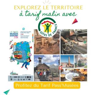 Un accès privilégié aux musées du territoire avec le Pass'Musées PROSCITEC