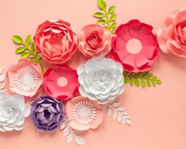 Atelier créatif - Fleurs de papier