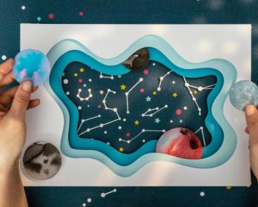 Constellations à la lampe torche