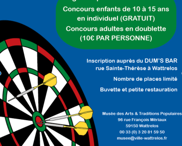 Concours de fléchettes 