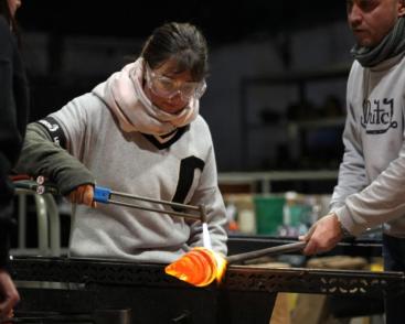 Stage d'initiation aux gestes verriers